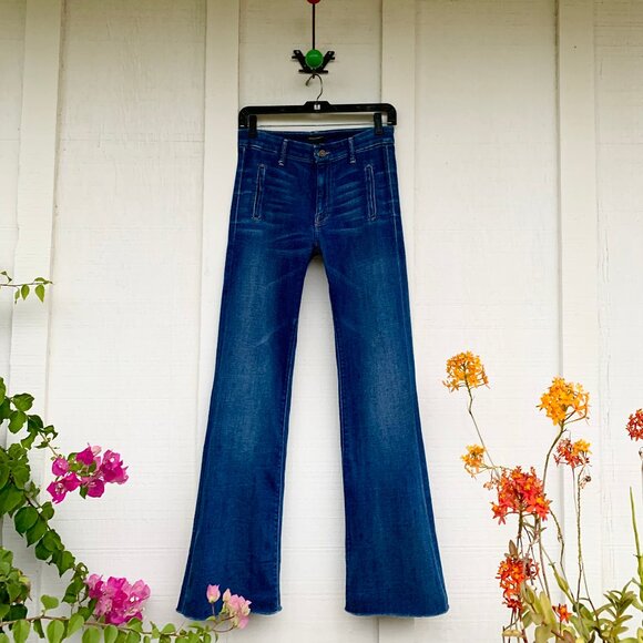 Mother The Drama Flared Jeans - Picture 1 of 10